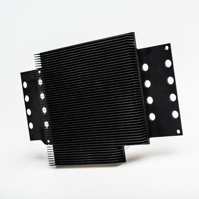 China Extruding Aluminum Heatsink CPU Fin Radiator Face Riadirator for sale