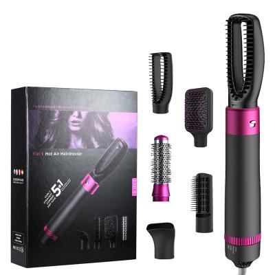 China Ionic 8 in 1 Ceramic Flat Rotating Logo Fast Hair Keratin Treatment 1200W Anion Hair Curler Irons Hair Straightener Styling Comb for sale