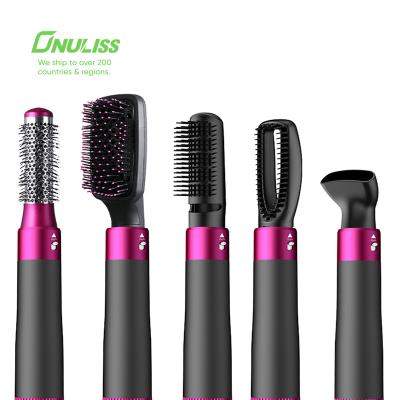 China Ionic Japanese Professional 3 In 1 Stroke Hair Straightener Cepillo Secador One Step Hair Dryer Brush for sale