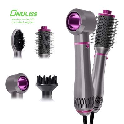 China One Step 5 in 1 Airbrush One Step Hair Dryer Volumizer Interchangeable Hot Brush Styler for sale