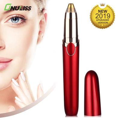 China Easy Clean Hair Trimmer Face Lip Nose Lip Hair Remover Eyebrow Sharper Razor For Women Men for sale