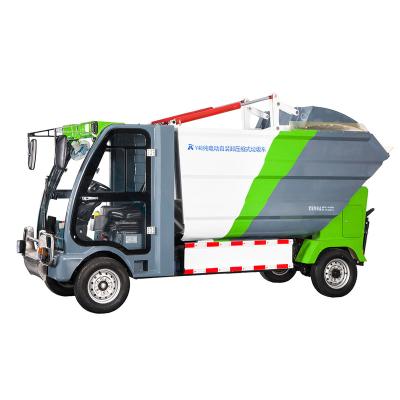 China Hotels ART-Y45 China Excellent Quality Good Quality Electric Rear Loader Sanitation Truck for sale