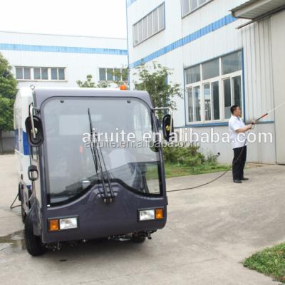 China Garbage cleaning truck with 1200L high pressure for sale