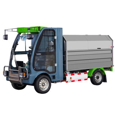 China ART-Y30 Hotels Auto Dumping Container 2.5m3 Electric Garbage Compactor Truck for sale