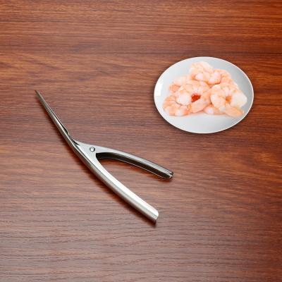 China Viable Stainless Steel Tool Prawn Seafood Peeler Knife Shrimp Remover Shrimp Deveiner Kitchen Tools for sale