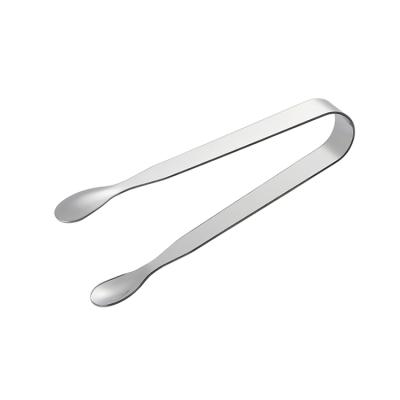 China Viable Stainless Steel Tongs Mini Sugar Cubes Cafe Buffet Kitchen Spoon Tools Ice Clamp Mini Serving Tongs for sale