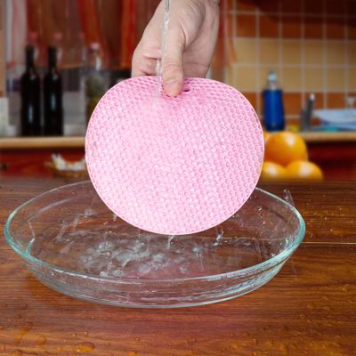 China Non Slip Silicone Kitchen Mat Honeycomb Cushion Silicone Mat Heat Resistant Pot Holder/Place Mat Viable for sale