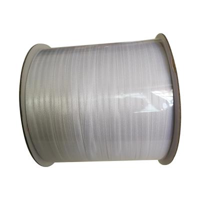 China Eco - Friendly Polyester Double Face 3mm White Satin Ribbon for sale