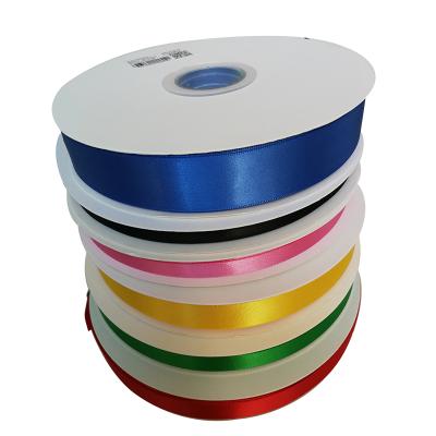 China Eco - Friendly 100 Yard Wholesale Single Face Double Faced Satin Ribbon for sale