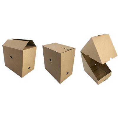 China Corrugated Cardboard Ready Shelf Paper Packaging Boxes Shelf Ready Display Display Boxes for sale