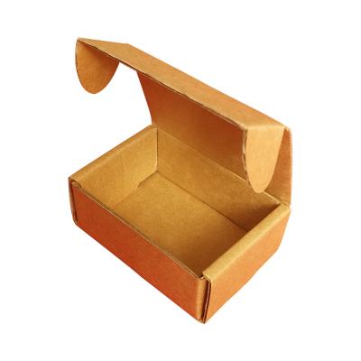 China Custom Recycled Kraft Materials Size Plain Corrugated Cardboard Mailer Boxes for sale