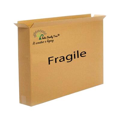 China Recycled Materials Custom Printed Picture Frame Boxes Shipping Boxes For 24*24” Photo Frame for sale