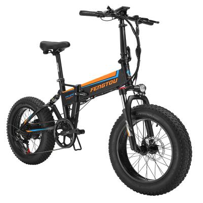 China 2022 New Aluminum Alloy 20 Inch 48V Hidden Battery 10.5Ah Electric Folding Bike 48V 750W Electric Folding Bike for sale