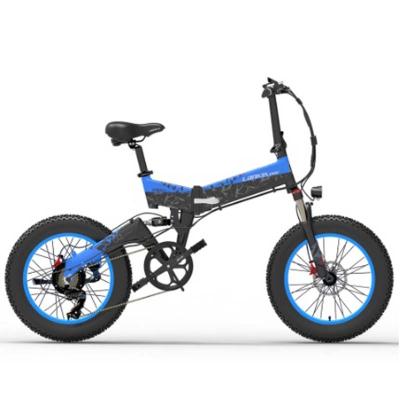 China Fat bike 48v 1000w hid battery fat tire 4.0 aluminum alloy 20 fatbike ebike electric folding bike for sale