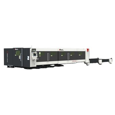 China Manufacturer High Power 12000w CNC Fiber Laser Cutting Machine Water Cooled Metal Laser Cutter For Sale for sale