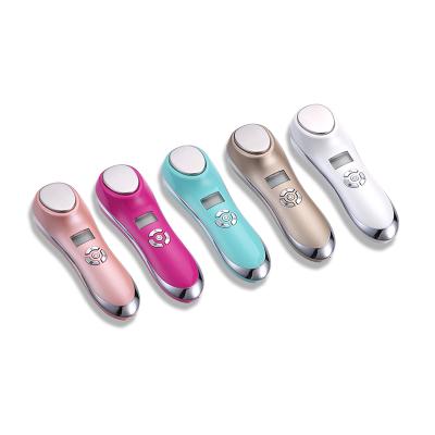 China Good price ABS+stainless steel cold-hot massage hammer hot heat energy face massager for sale