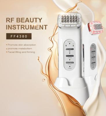 China Face lift rf beauty device use type and electric home face lifting rf peel tighten care beauty device for sale