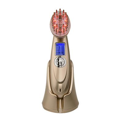 China Beauty Salon Equipment Hair Laser Power Hair Growth Head Compact Massage Comb for sale