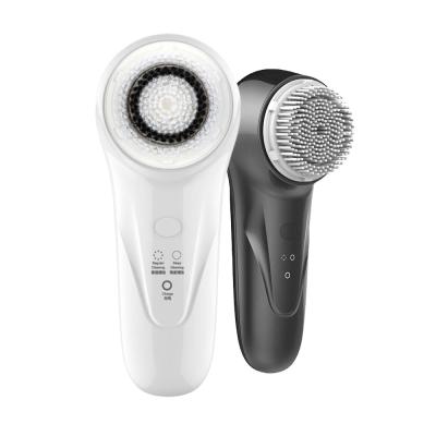 China BEAUTYINSIDE Acne Treatment Factory IPX7 Electric Silicone Sonic Exfoliating Face Scrub Nylon Wash Brush Deep Cleansing Massager for sale