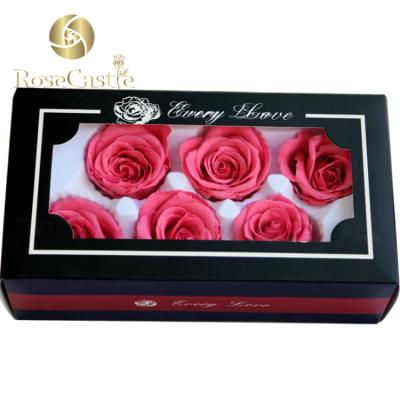 China Hot sale Yunnan natural touch cheap grade B plant 5cm 6cm rose big rose heads for sale