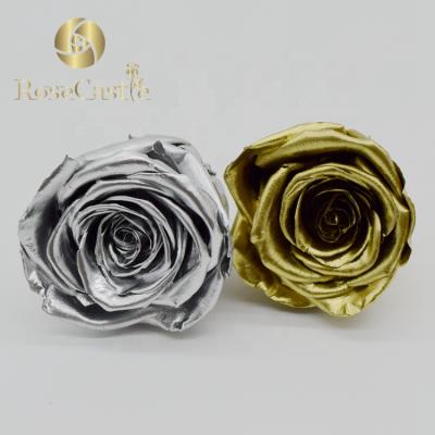 China Natural Touch Yunnan Wholesale A Silver Grade 5cm 6cm Preserved Rose Gold for sale