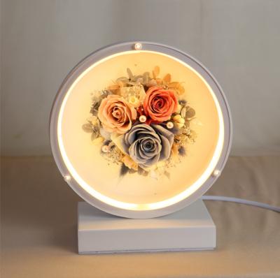 China 2019 Fashional Beautiful Originality Practical Pink Gift For Bedside Lamp for sale