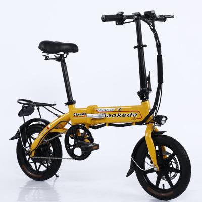 China Aluminum Alloy Folding Electric Bike Silver Fish 36v 10ah Electric Fat Bike Battery Pack for sale