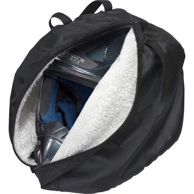 China Custom Made Durable Motorcycle Helmet Bag Tear Resistant Motorcycle Helmet Bag With Soft Fleece Lining for sale