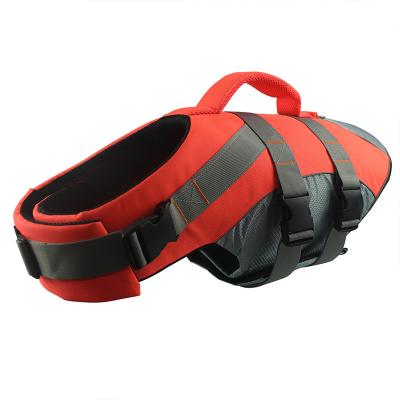 China Pet Ripstop Life Vest Dog Life Vest Dog Swimming Viable Buoyant Vests for sale