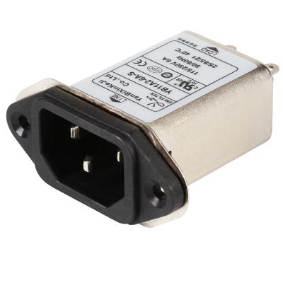 China Yanbixin IEC Inlet AC Plug EMI EMC Low Pass Filter 10A For Household Equipments for sale