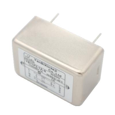 China Yanbixin YB11P3-6 A-S High Performance Internal Power IFR Noise AC Low Pass Filter With PCB Holder for sale