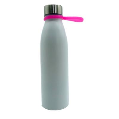 China 2020 Best Selling Custom Single Wall Empty Eco Viable Insulated Sports Water Bottle With Silicone Ring for sale