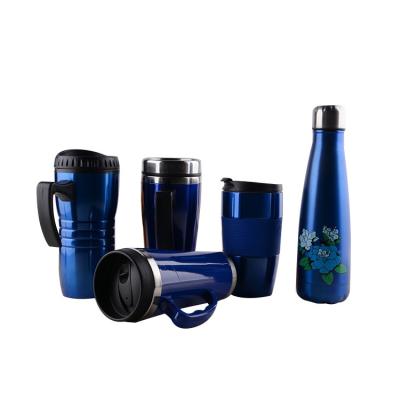 China Sustainable Wholesale Custom Insulated Stainless Steel Travel Mug Set Travel Coffee Mug for sale