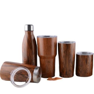 China Wholesale Viable Stainless Steel Thermal Metal Coffee Tumbler Cups Travel Mug With Logo for sale