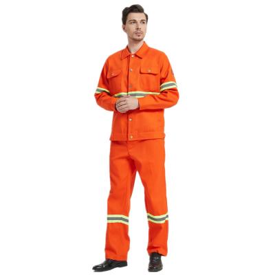 China Triple Needle Stitching Flame Retardant Work Wear Safety Clothing Workwear Uniform for sale