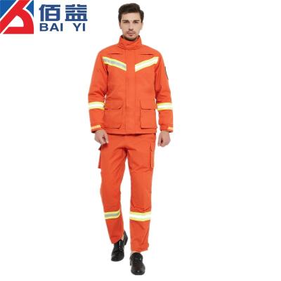 China Customized Flame Retardant Gas Flame Retardant Work Wear Safety Clothing Oil Field Rig Worker Clothing for sale