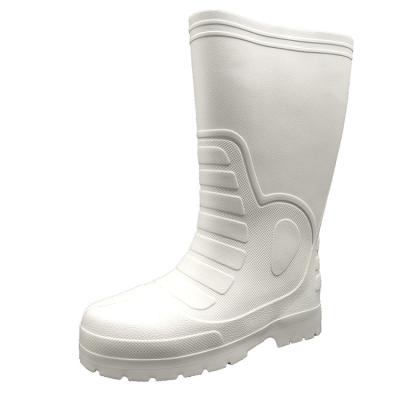 China EVA Water Boots Anti Slip Waterproof White Non-Steel Waterproof Single Toe Water Boots for sale