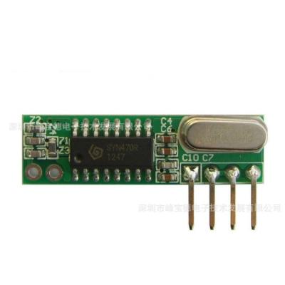 China Durable Superheterodyne RF Module Transceiver High Frequency Super Regenerative Module For Arduino Anti-theft Alarm for sale