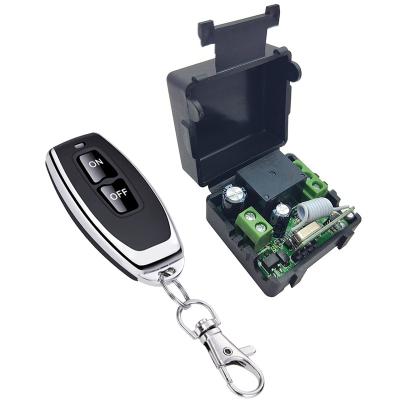 China DC 12v 1 Channel Durable Wireless Remote Control Relay Remote Control Switch 12v 433mhz Wireless Switch for sale