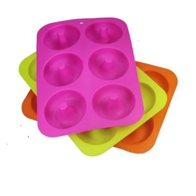 China DIY Silicone Donut Mold Cake Silicone Baking Mold Baking Oven Mold for sale