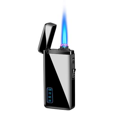 China Waterproof Cigar Lighter With Built-in Digital Lighter Feuerzeug Lighter Windproof Cigar Lighter Electronic Electric USB Cigarette Lighter Lighter USB And Custom Made for sale