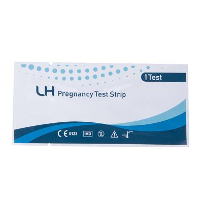 China Rapid Early Diagnosis CE Certification Pregnancy Strips First HCG Test High Accurate Reliable Safety for sale