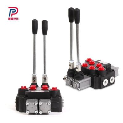 China Compact structure Puyuan Factory DCV40 Two-position Hydraulic Flow Control Valve for sale