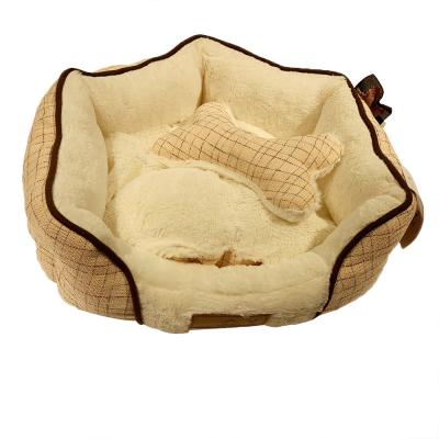 China 2020 Best Selling Modern Comfort Breathable Large Washable Pet Cat Dog Beds for sale