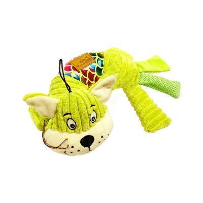 China 2020 Sustainable Multifunctional Durable Polyester Chews New Squeaky Pet Shaped Dog Toys for sale