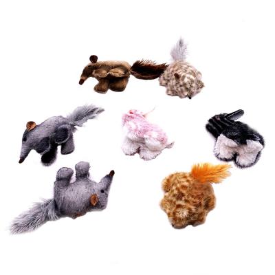 China Sustainable Customized Soft Shaped Plush Stuffed 100% Polyester Pink Rabbit Shops Pet Toys for sale