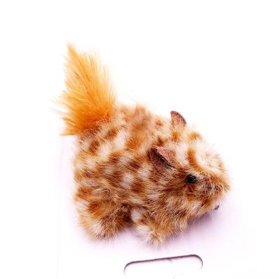 China Sustainable High Quality Cute Recycled Organic Polyester Cat Growing Toys For Hamster for sale