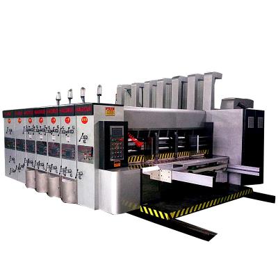 Κίνα Flexo Corrugated Cardboard Printing Slotter Machine Full Automatic Corrugated Cardboard Making Machine Carton Box Printing Forming Machine προς πώληση