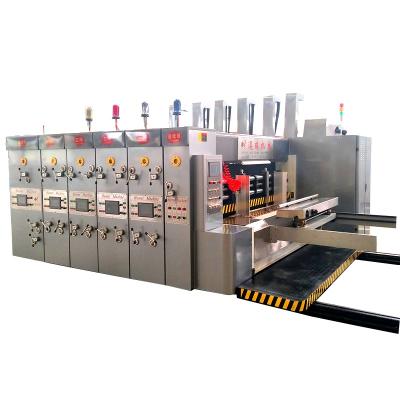 Chine Corrugated Cardboard Flexo Printing Machine High Quality And Best Automatic Printing Packaging Cardboard Machine Price Slotter Machine à vendre