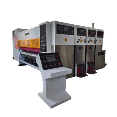 China Cardboard Box Making Machine Printing Cardboard Box Making Machine Corrugated Cardboard Box Machine en venta